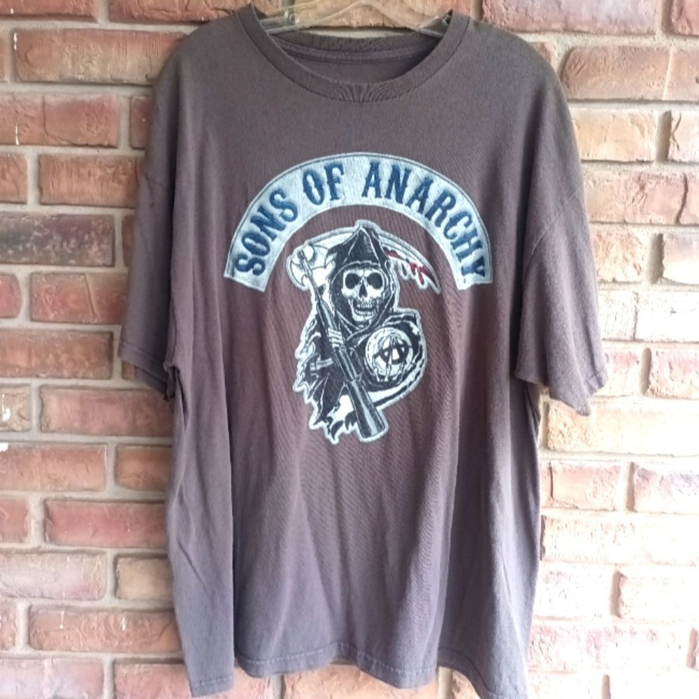 Sons of anarchy grey tee shirt